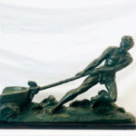 Sculpture Fisherman