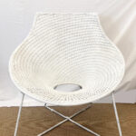 Wicker armchair